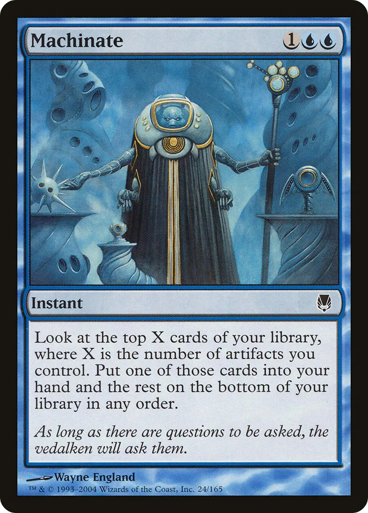 Machinate — Darksteel — Magic: The Gathering