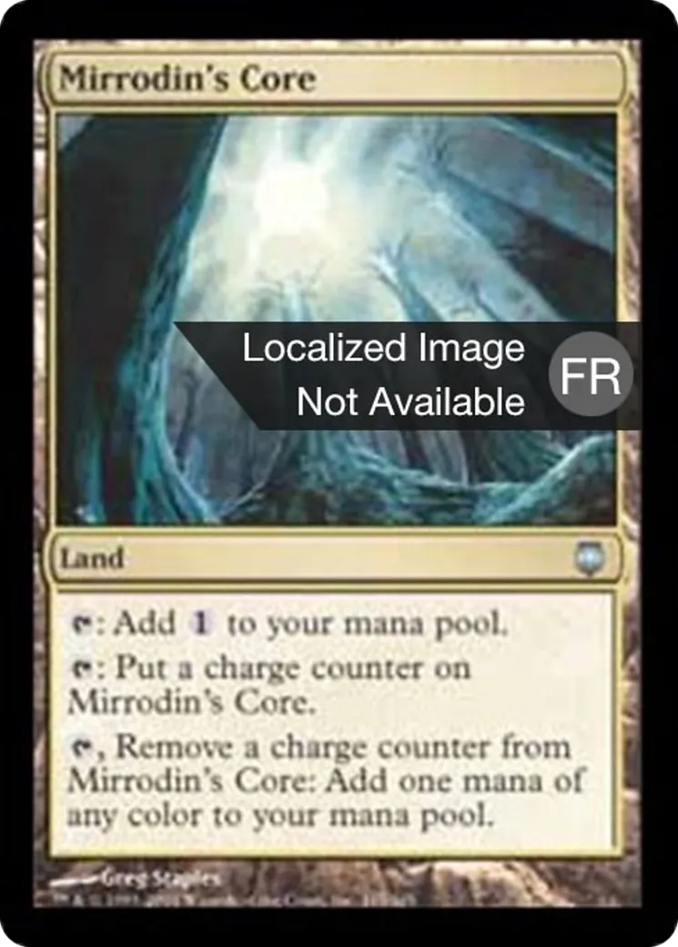 Noyau de Mirrodin — Darksteel — Magic: The Gathering