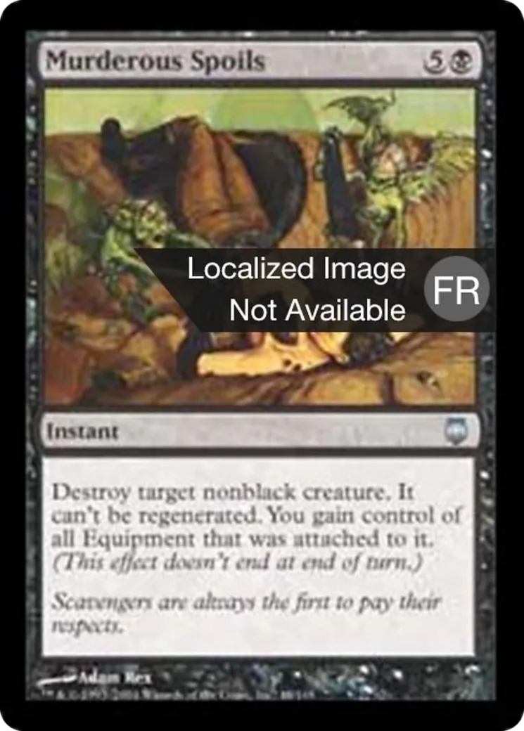 Butin meurtrier from Darksteel - Magic: The Gathering