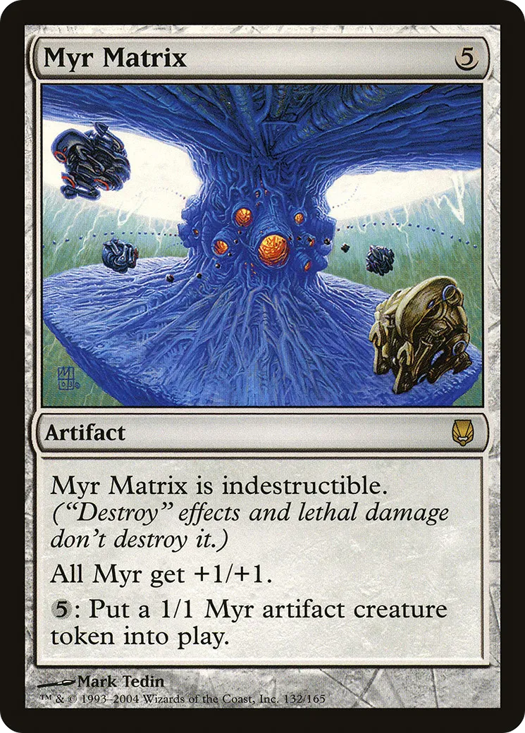 Myr Matrix — Darksteel — Magic: The Gathering