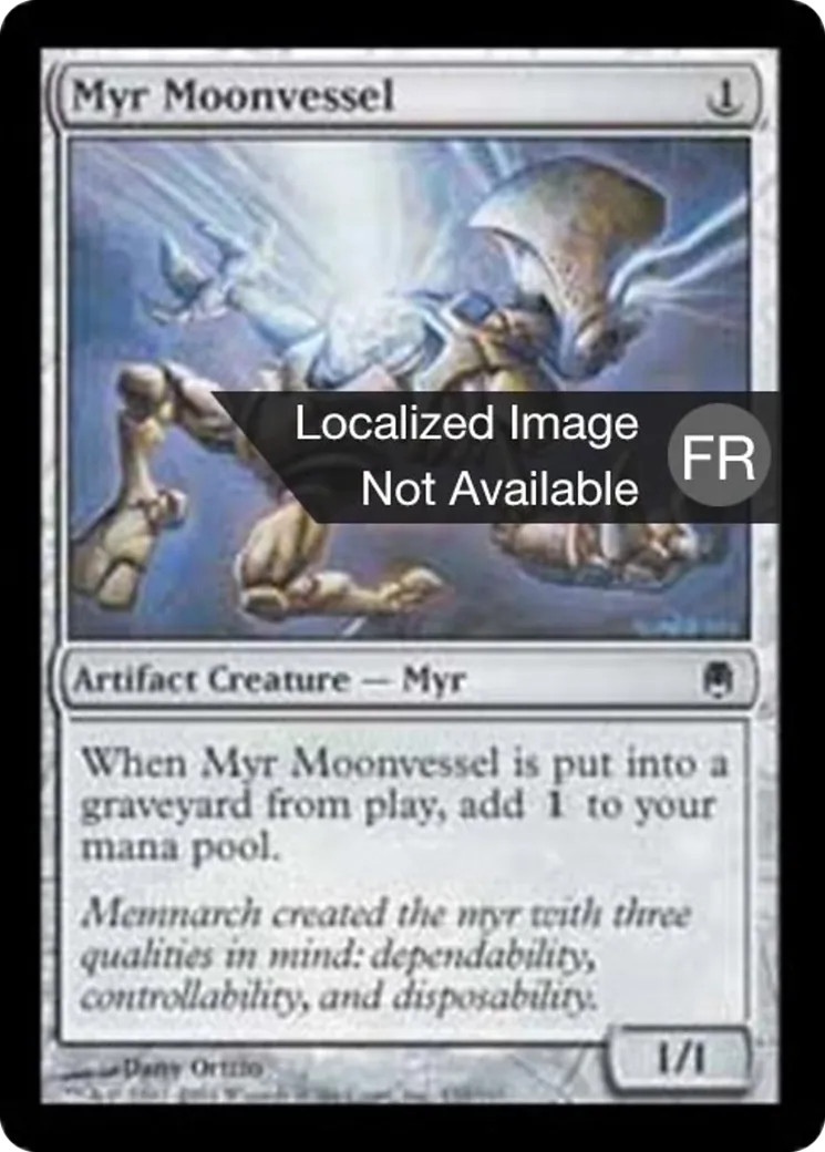 Nef lunaire myr — Darksteel — Magic: The Gathering