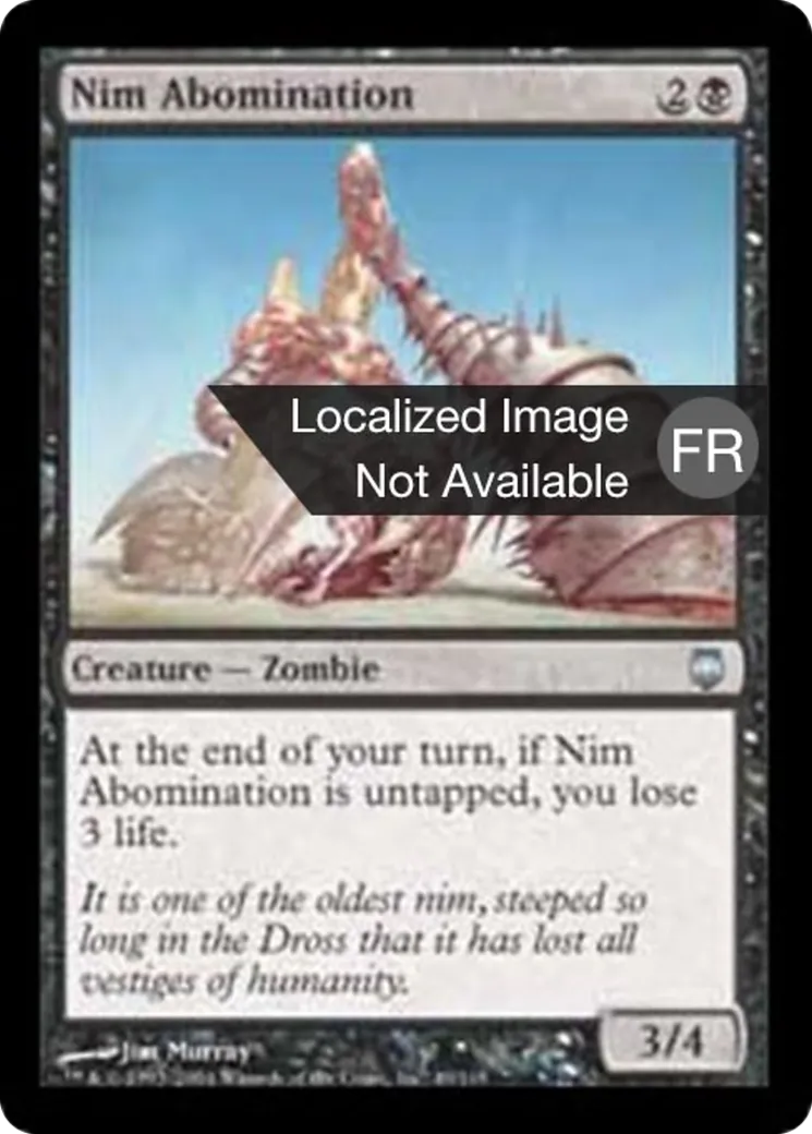 Abomination des nims — Darksteel — Magic: The Gathering