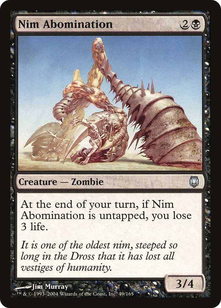 Abomination des nims — Darksteel — Magic: The Gathering