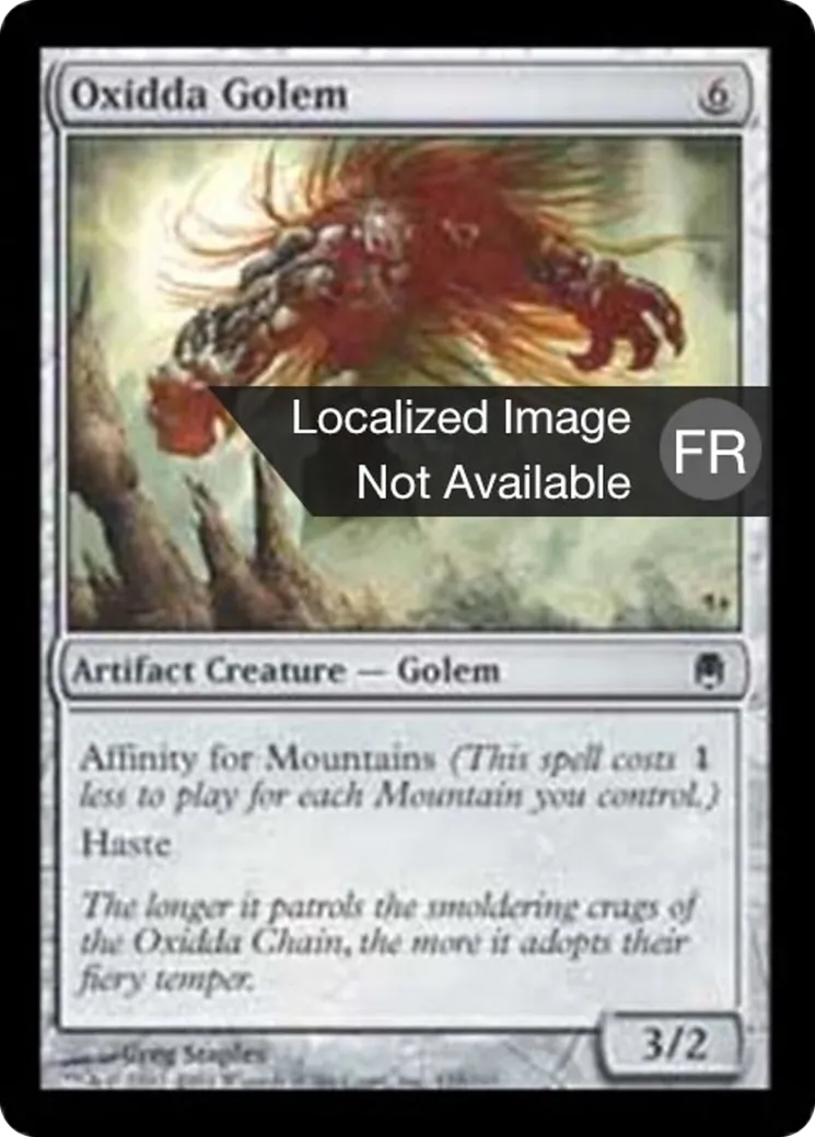 Golem d'Oxidda — Darksteel — Magic: The Gathering