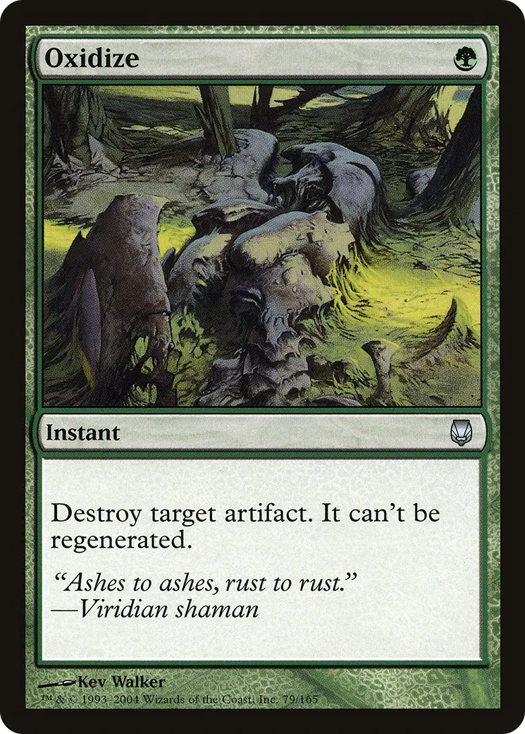 Oxidize — Darksteel — Magic: The Gathering
