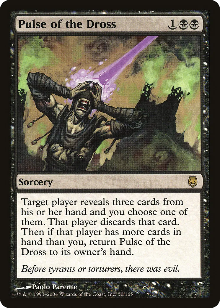 Pulse of the Dross — Darksteel — Magic: The Gathering