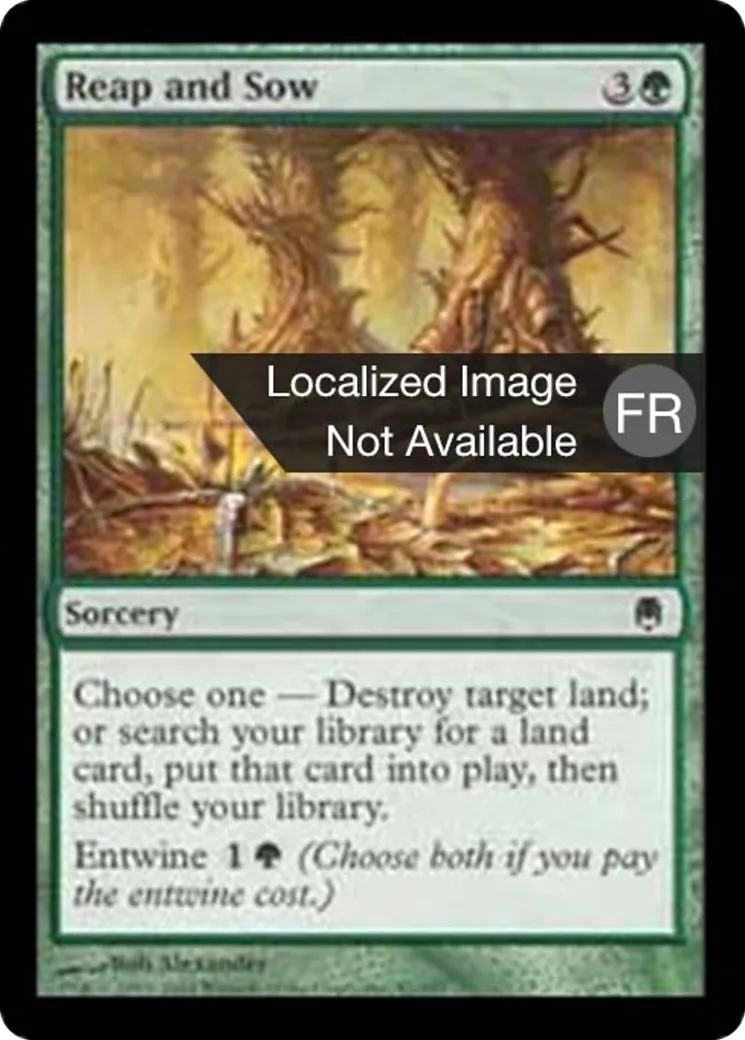 Fenaison et semence — Darksteel — Magic: The Gathering