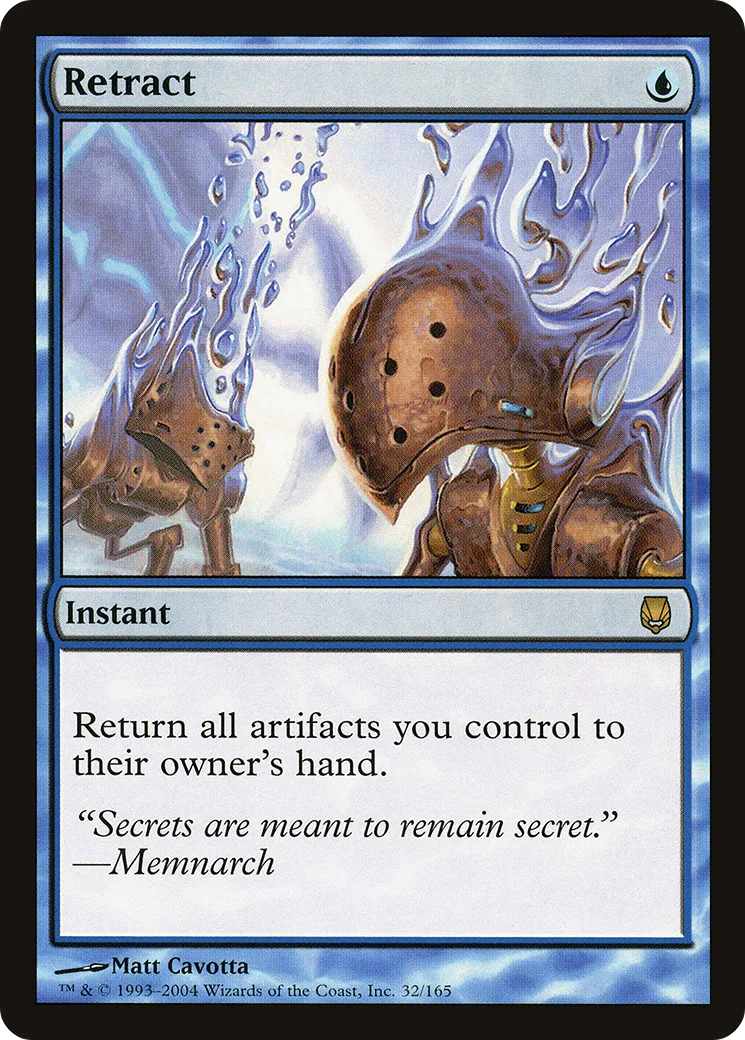 Retract — Darksteel — Magic: The Gathering
