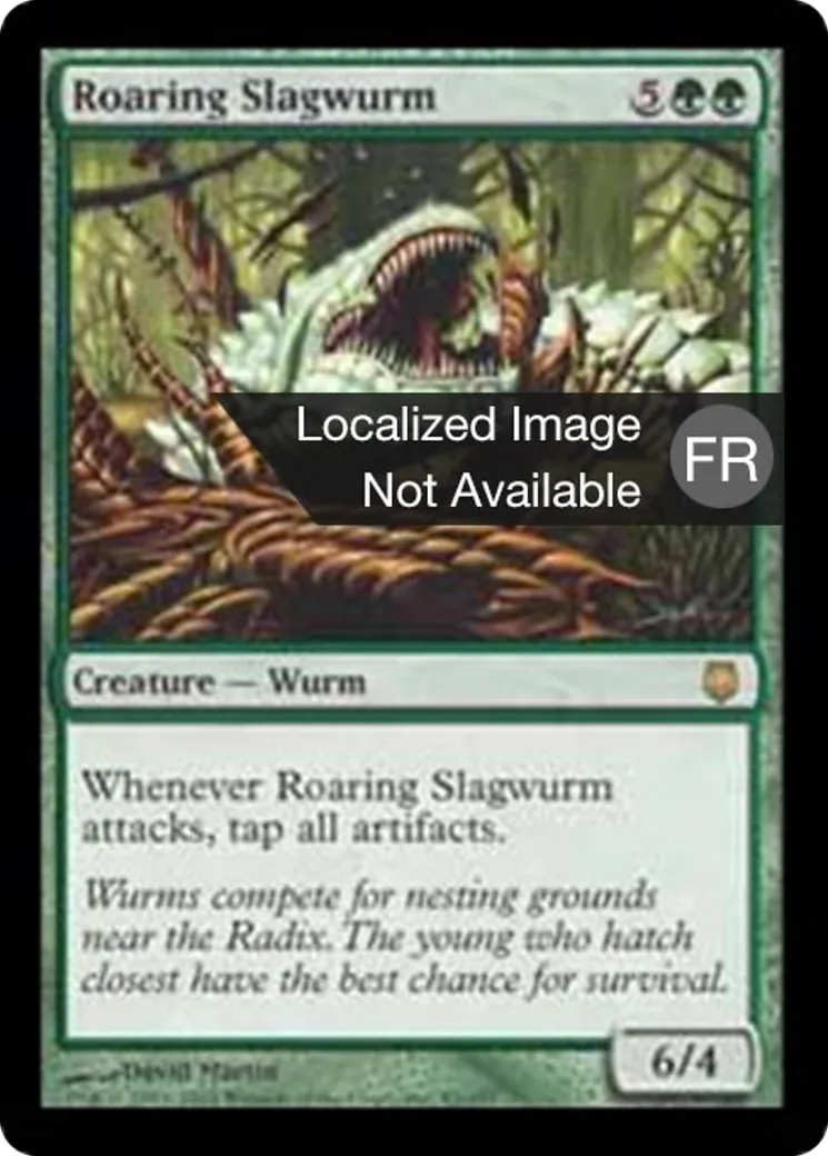 Guivre cendrée rugissante — Darksteel — Magic: The Gathering