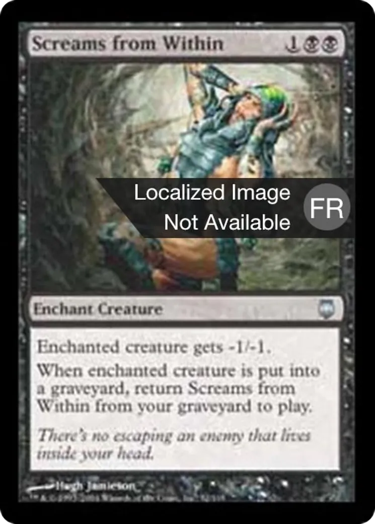 Hurlements du dedans — Darksteel — Magic: The Gathering