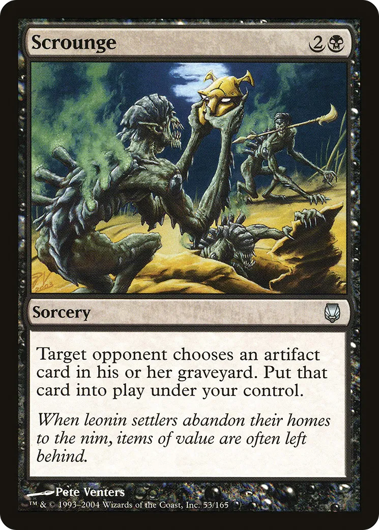 Scrounge — Darksteel — Magic: The Gathering