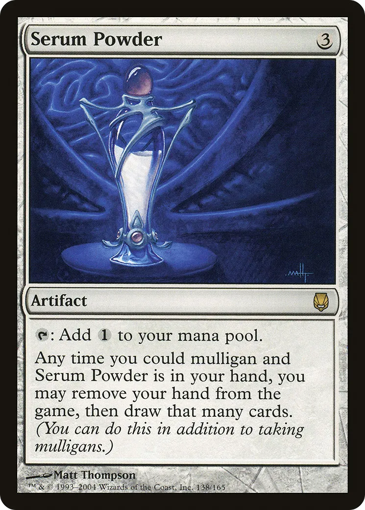 Serum Powder — Darksteel — Magic: The Gathering