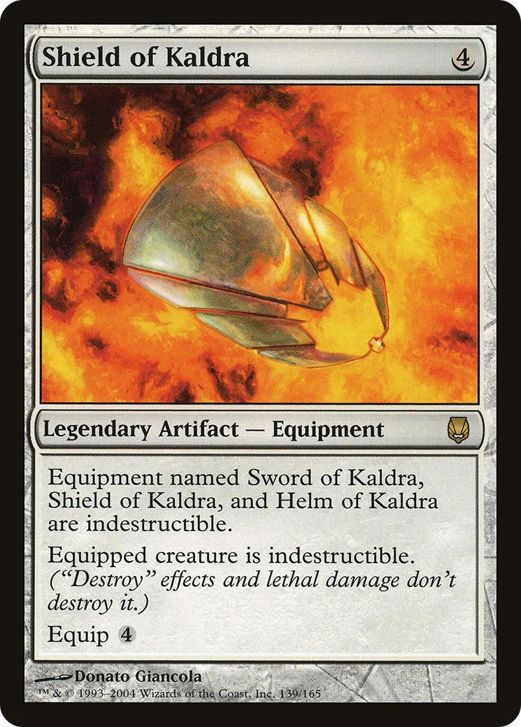 Shield of Kaldra — Darksteel — Magic: The Gathering