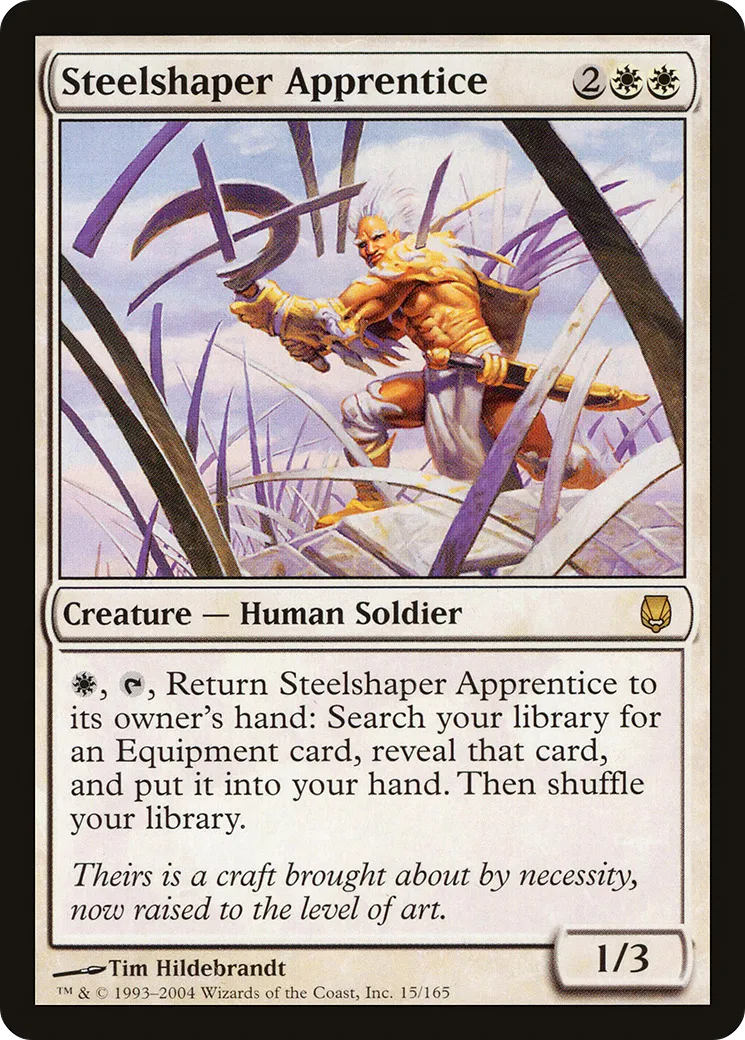 Steelshaper Apprentice — Darksteel — Magic: The Gathering