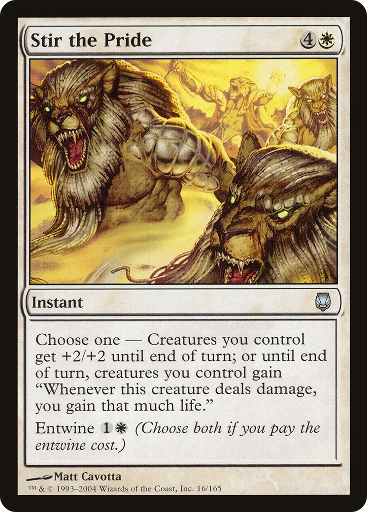 Stir the Pride — Darksteel — Magic: The Gathering