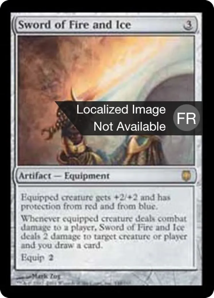Épée d'Eau et de Feu from Darksteel - Magic: The Gathering