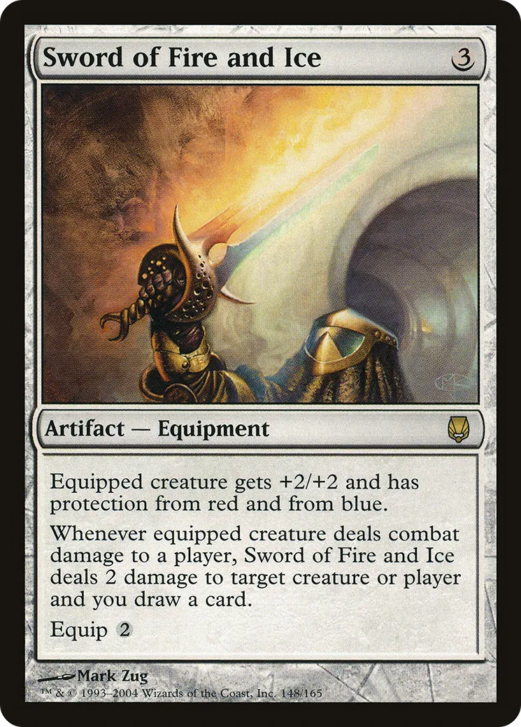 Épée d'Eau et de Feu — Darksteel — Magic: The Gathering