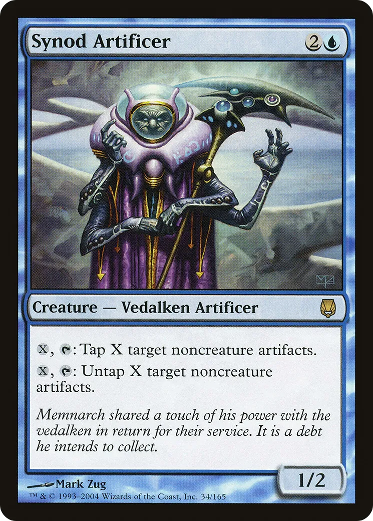 Synod Artificer — Darksteel — Magic: The Gathering
