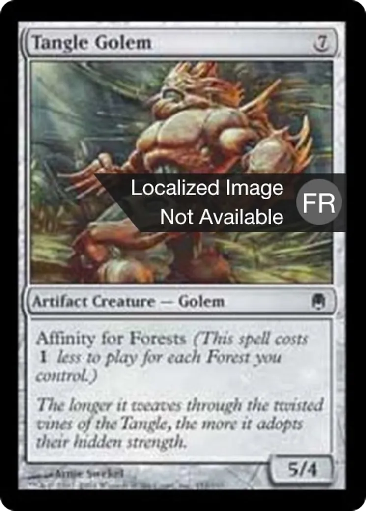 Golem de la Filandre — Darksteel — Magic: The Gathering