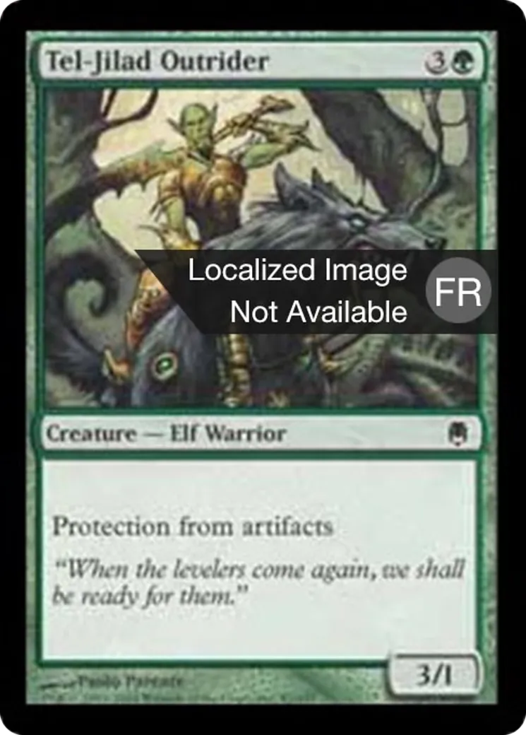 Cavalier de Tel-Jilad — Darksteel — Magic: The Gathering