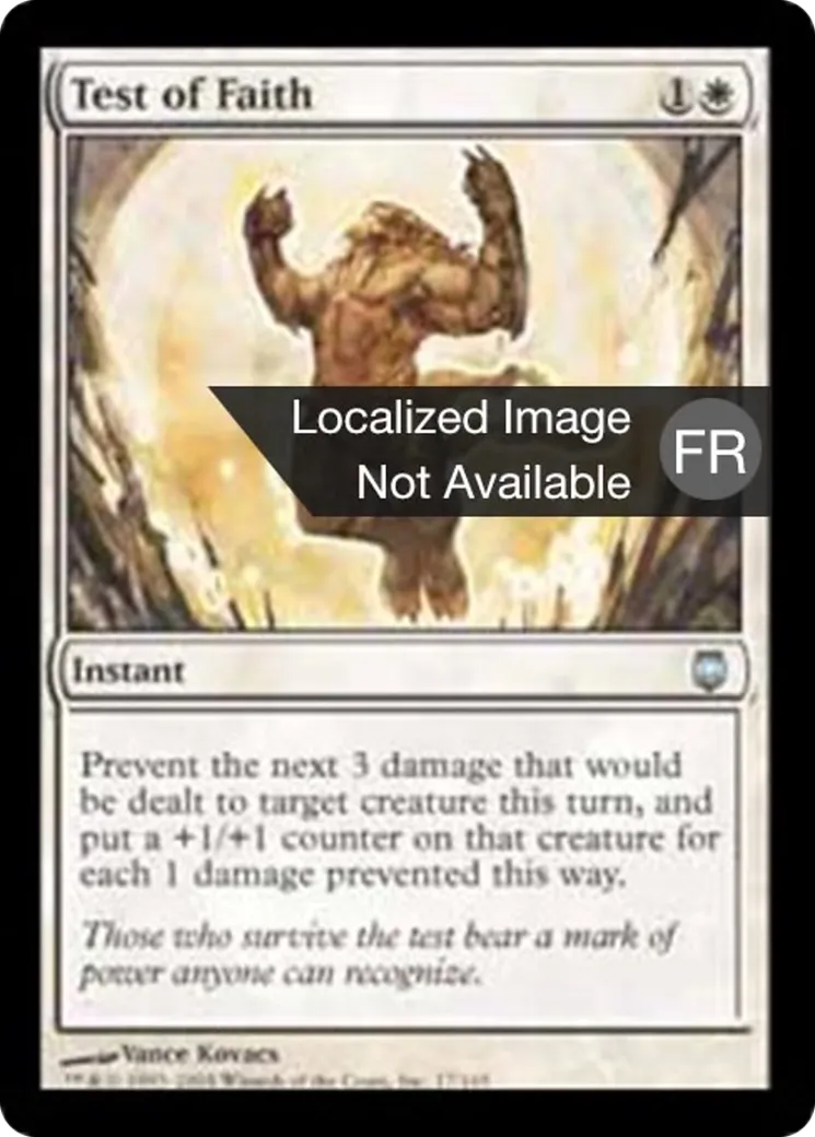 Test de foi — Darksteel — Magic: The Gathering