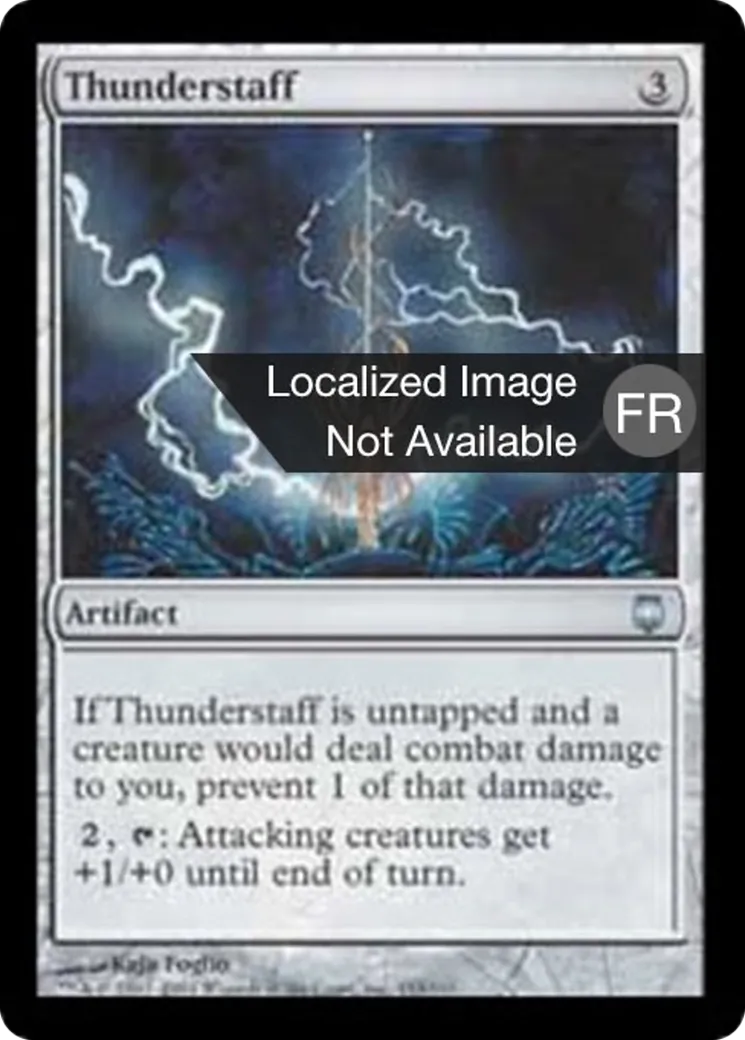 Bâton de tonnerre — Darksteel — Magic: The Gathering