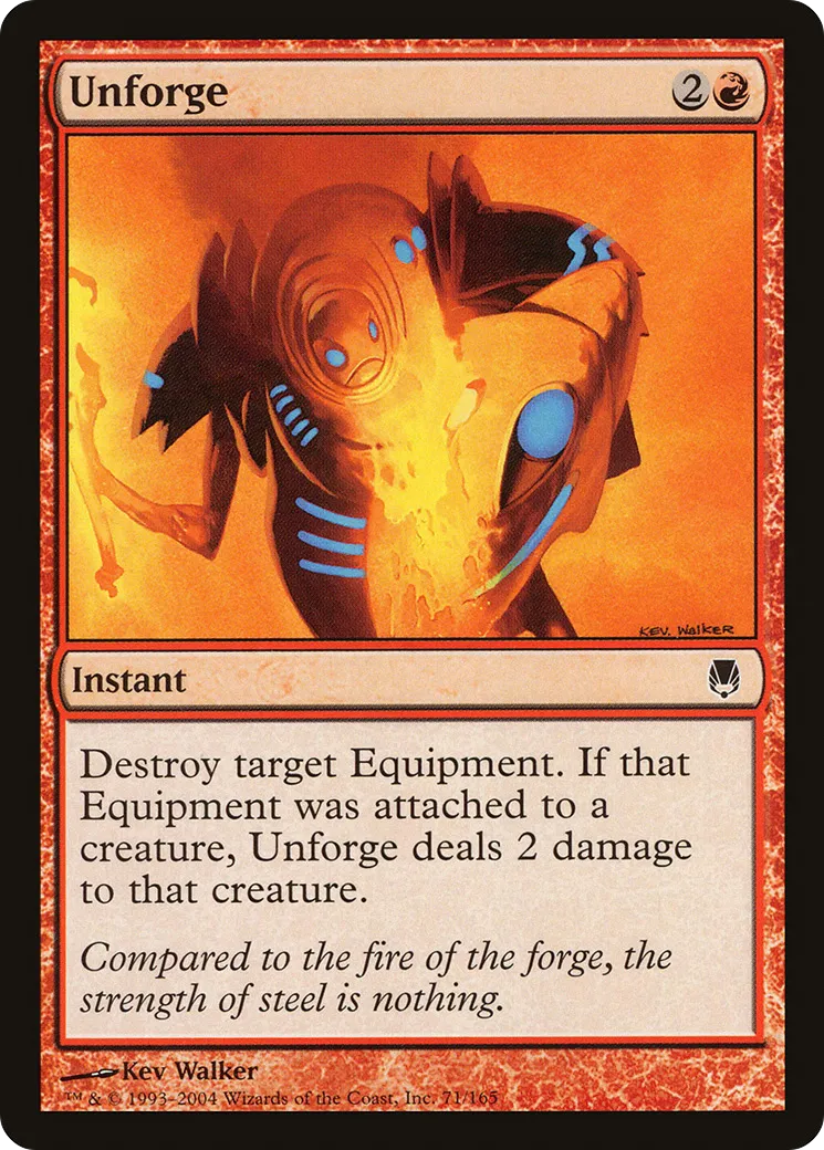 Unforge — Darksteel — Magic: The Gathering