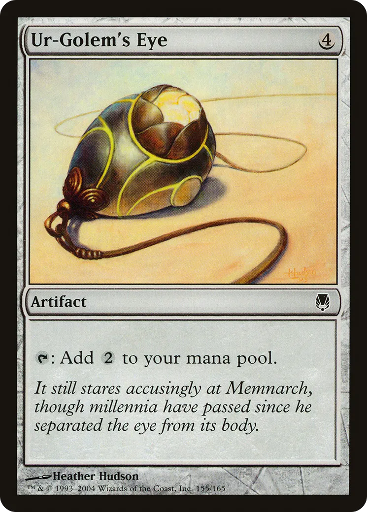 Ur-Golem's Eye from Darksteel - Magic: The Gathering
