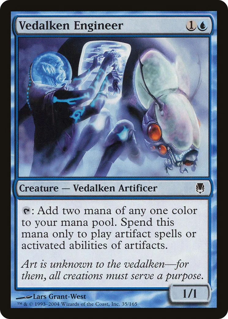 Ingénieur vedalken — Darksteel — Magic: The Gathering