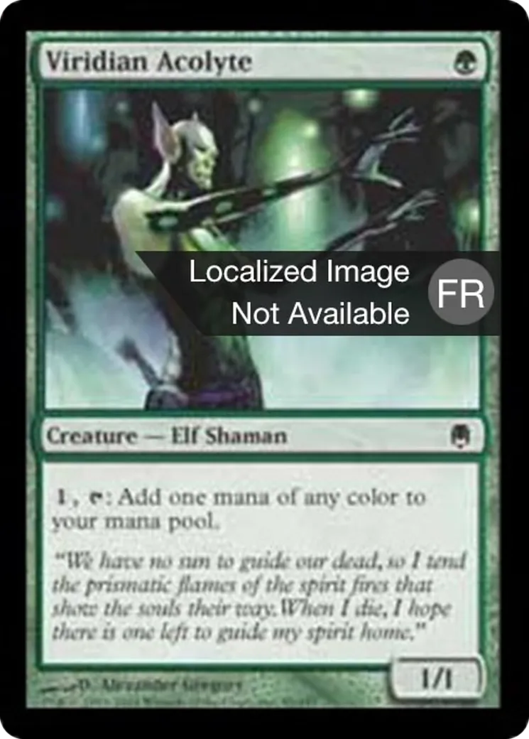 Acolyte viridian — Darksteel — Magic: The Gathering