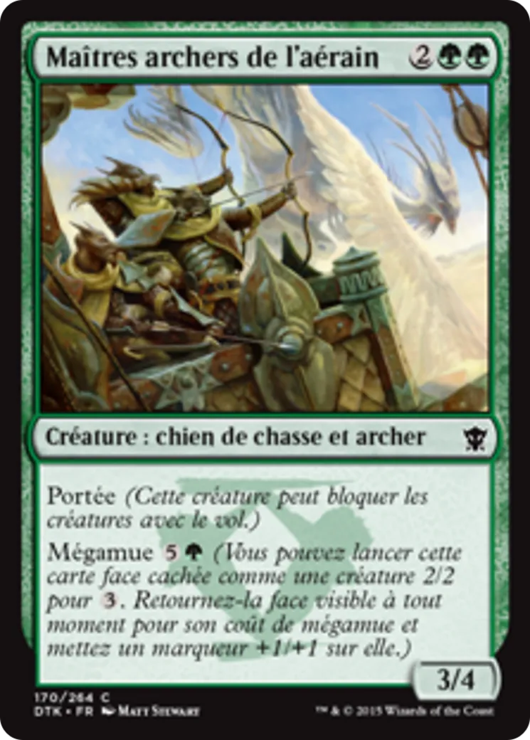 Maîtres archers de l'aérain — Dragons of Tarkir — Magic: The Gathering