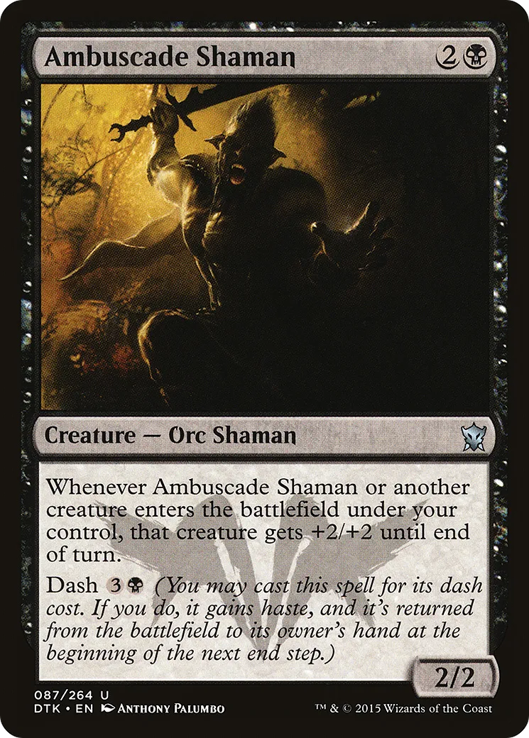 Shamane embusqueur — Dragons of Tarkir — Magic: The Gathering