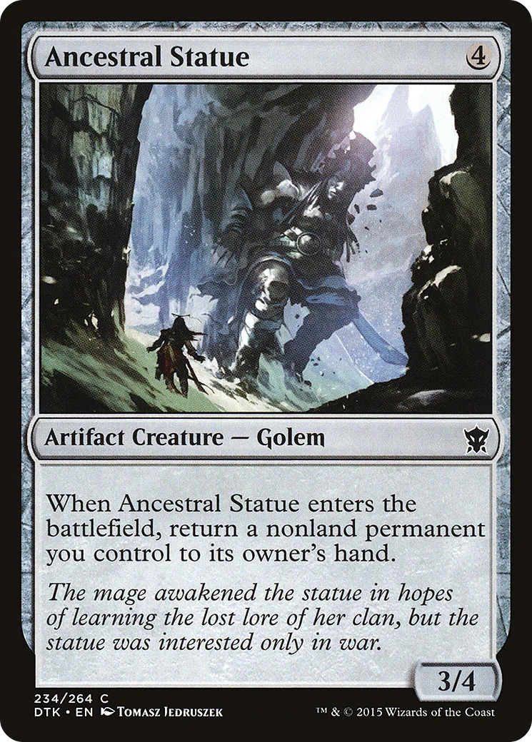 Statue ancestrale — Dragons of Tarkir — Magic: The Gathering