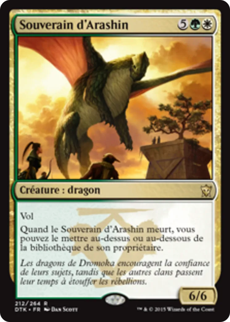 Souverain d'Arashin — Dragons of Tarkir — Magic: The Gathering