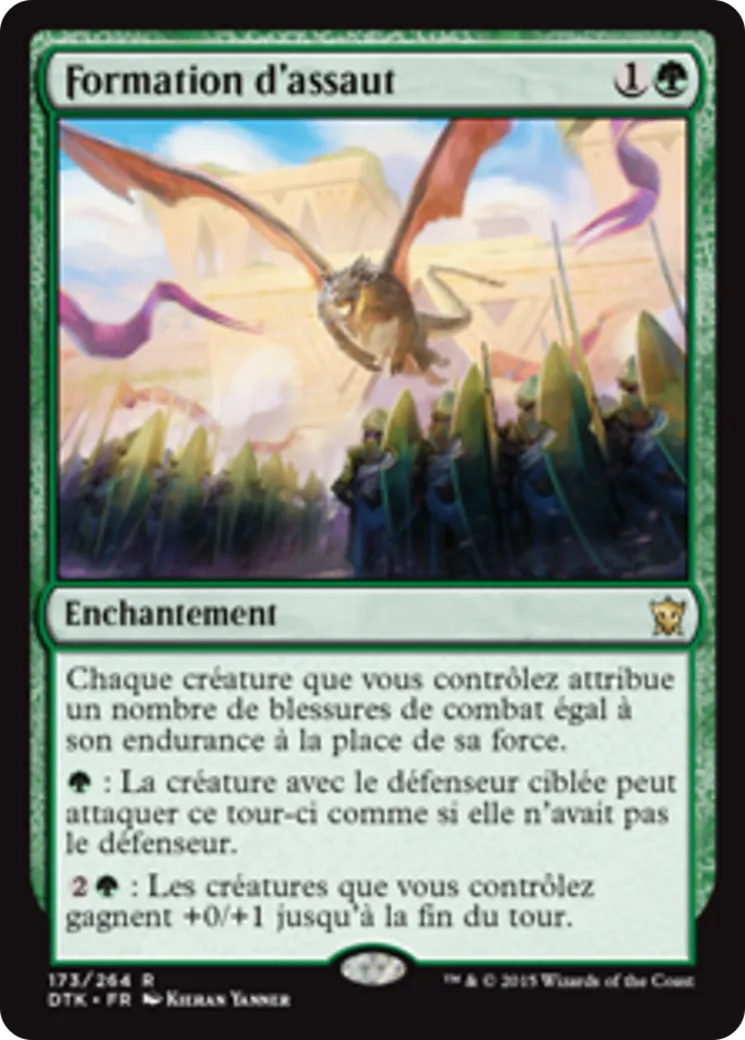 Formation d'assaut — Dragons of Tarkir — Magic: The Gathering