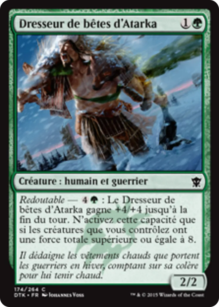 Dresseur de bêtes d'Atarka from Dragons of Tarkir - Magic: The Gathering