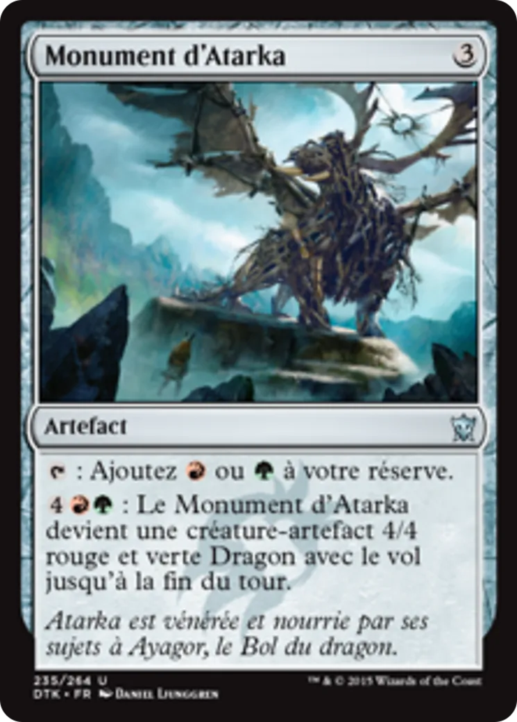 Monument d'Atarka — Dragons of Tarkir — Magic: The Gathering