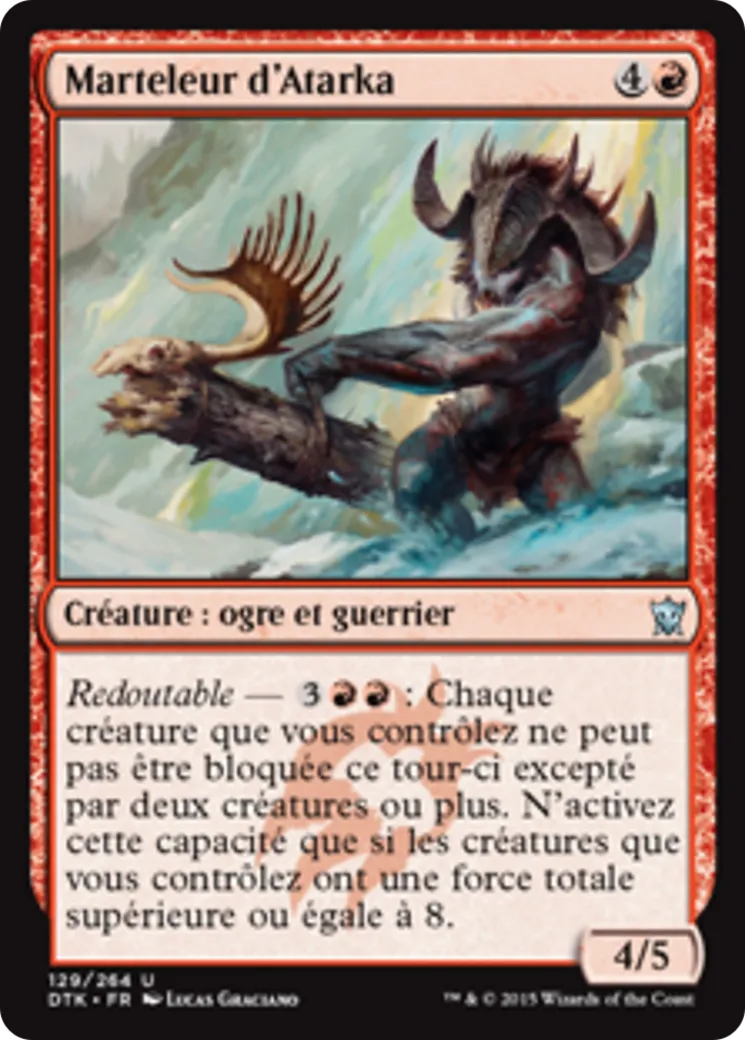 Marteleur d'Atarka — Dragons of Tarkir — Magic: The Gathering
