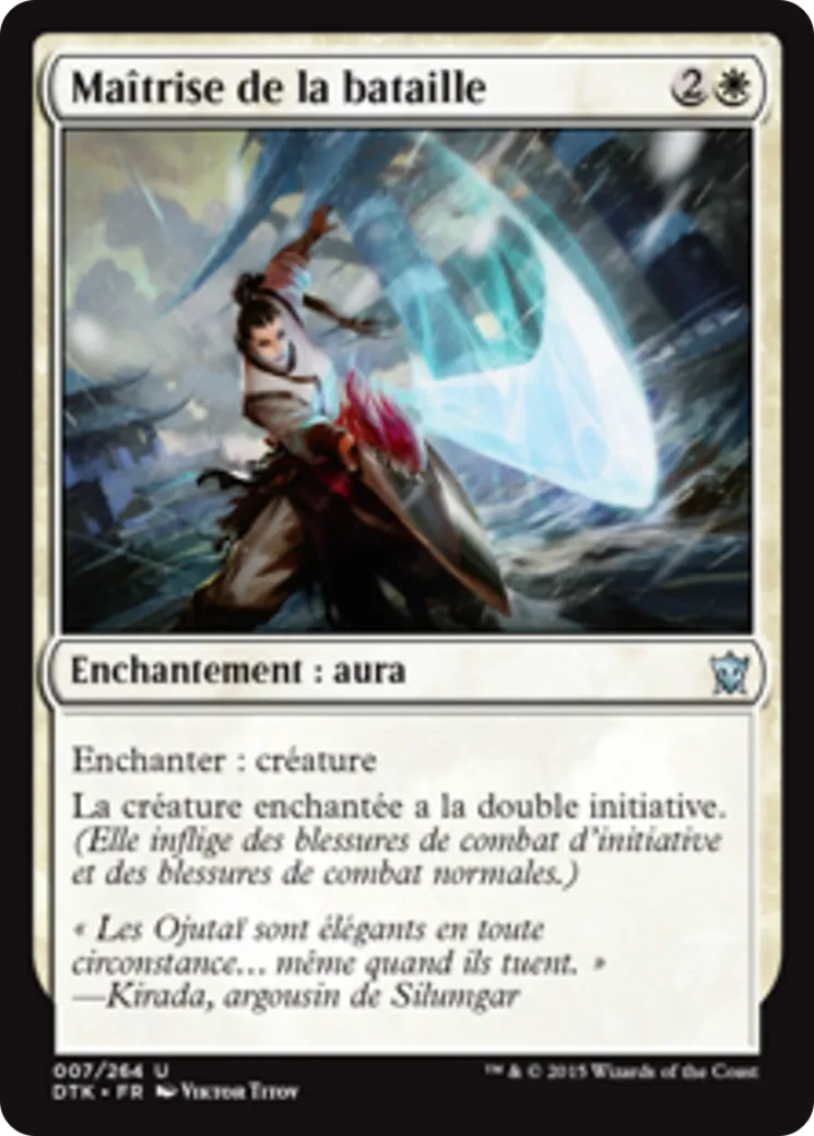 Maîtrise de la bataille — Dragons of Tarkir — Magic: The Gathering