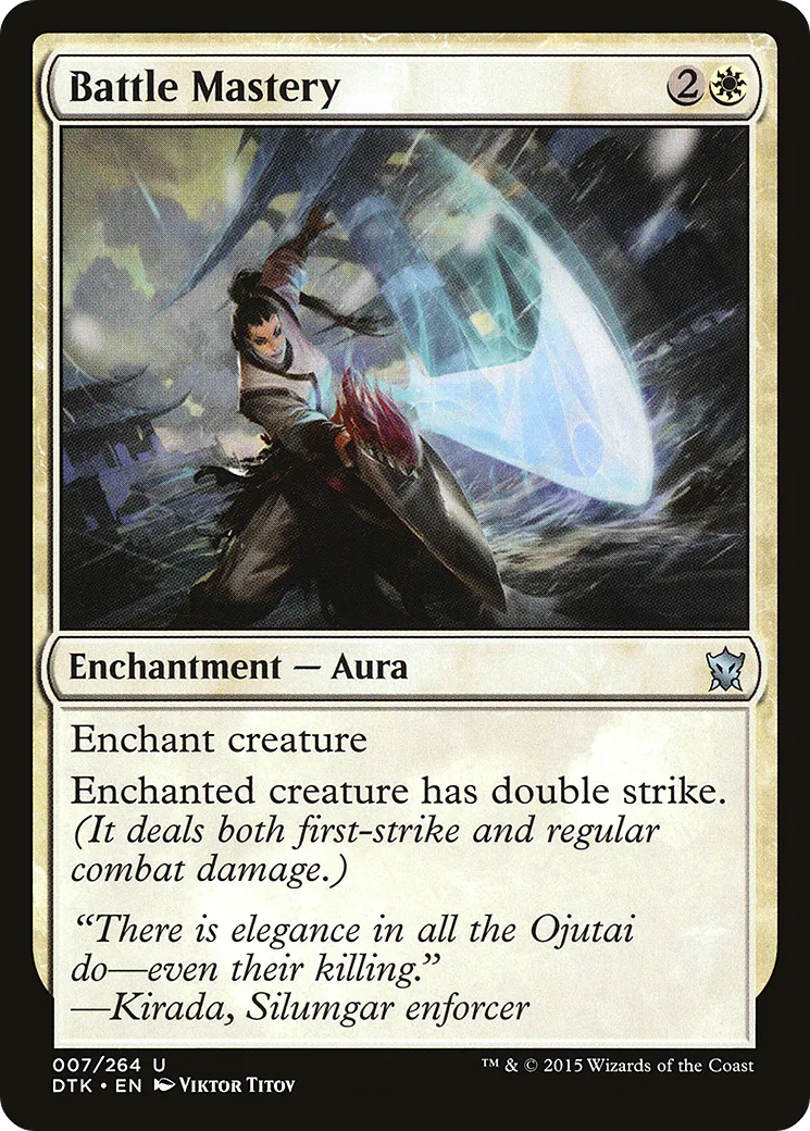 Maîtrise de la bataille — Dragons of Tarkir — Magic: The Gathering