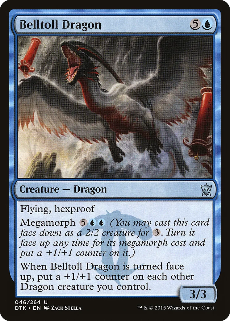 Belltoll Dragon — Dragons of Tarkir — Magic: The Gathering