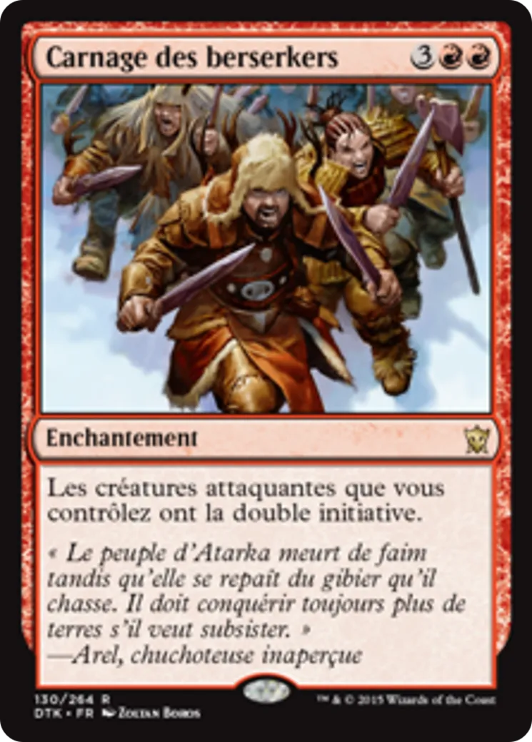 Carnage des berserkers — Dragons of Tarkir — Magic: The Gathering