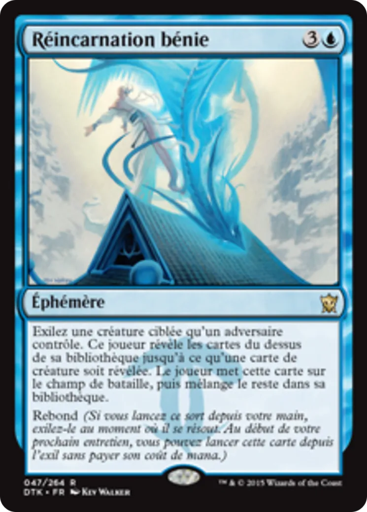 Réincarnation bénie — Dragons of Tarkir — Magic: The Gathering