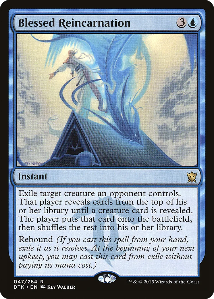 Réincarnation bénie — Dragons of Tarkir — Magic: The Gathering