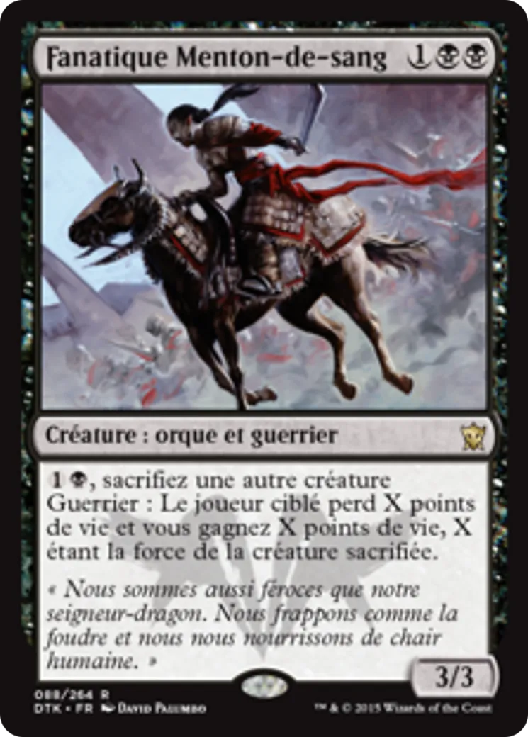 Fanatique Menton-de-sang — Dragons of Tarkir — Magic: The Gathering