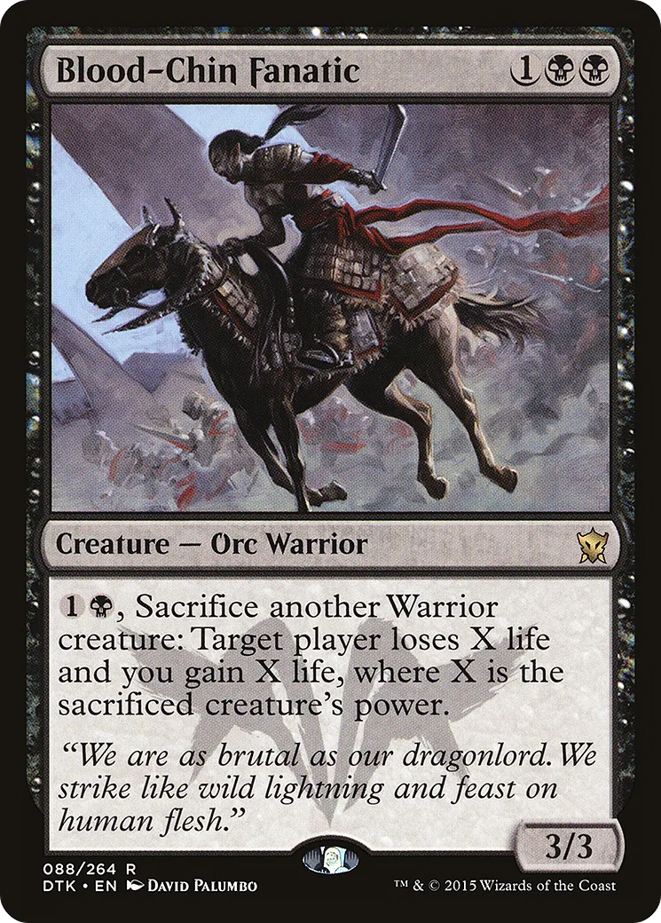 Blood-Chin Fanatic from Dragons of Tarkir - Magic: The Gathering