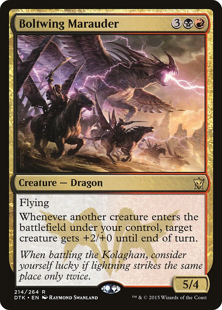 Boltwing Marauder — Dragons of Tarkir — Magic: The Gathering