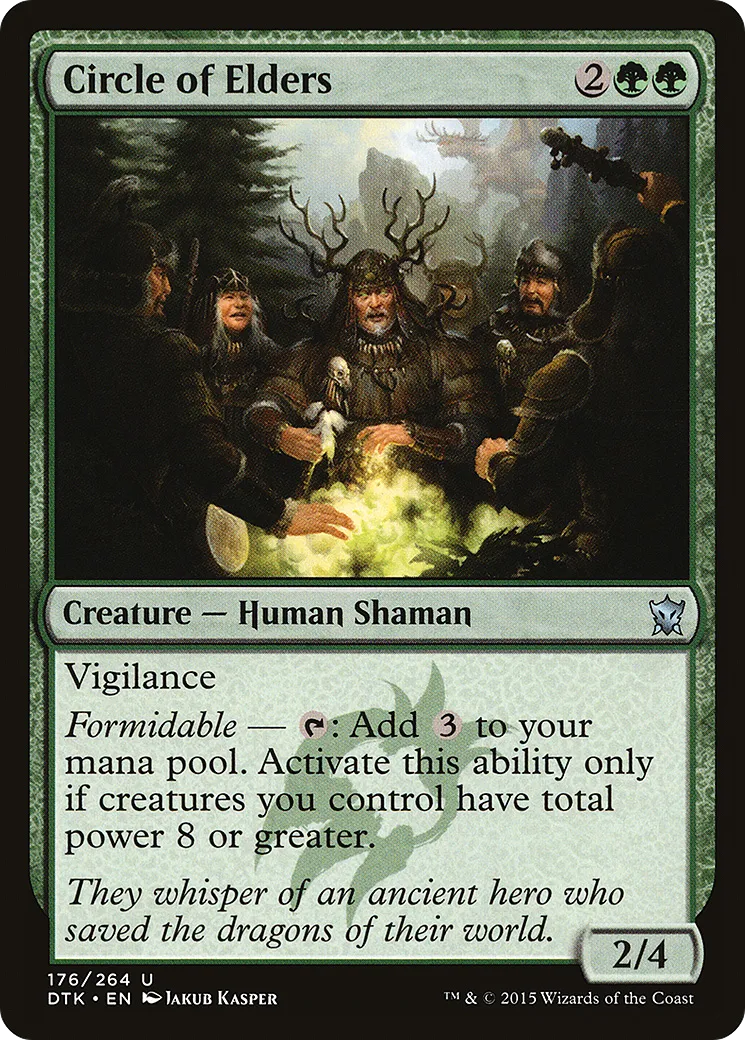 Circle of Elders — Dragons of Tarkir — Magic: The Gathering
