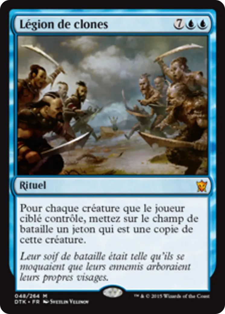 Légion de clones — Dragons of Tarkir — Magic: The Gathering