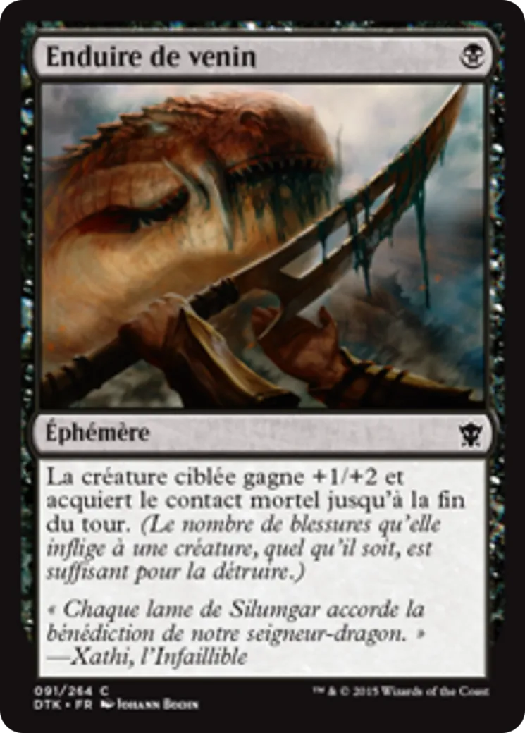 Enduire de venin from Dragons of Tarkir - Magic: The Gathering